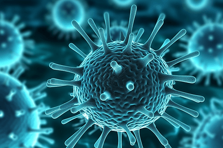 血液病毒细胞图片