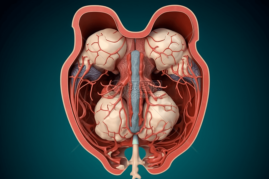人体子宫模型图片