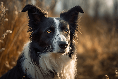 边境牧羊犬背景图片