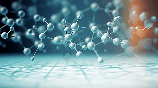 医学分子式背景图片