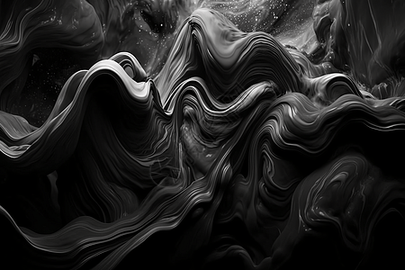 抽象流体流动的背景图片