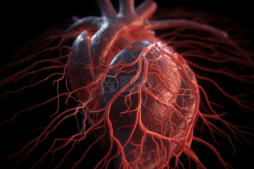 心脏内心肌纤维图片