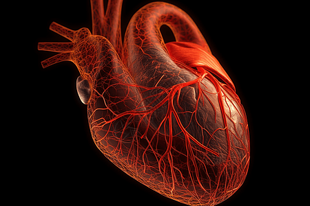 人体心脏背景图片