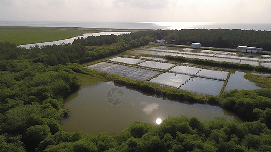 农场的太阳能电池板图片