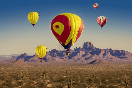 亚利桑那气球3D设计图图片