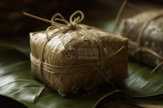 传统的端午节粽子图片