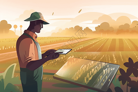 科技农业监测图片