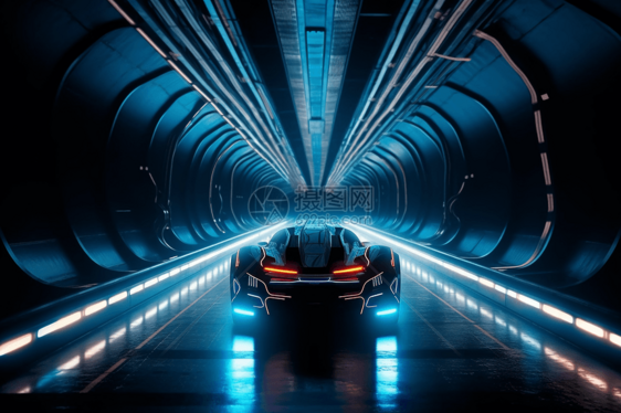 未来派汽车3D图图片
