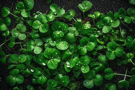 水芹无缝背景图片