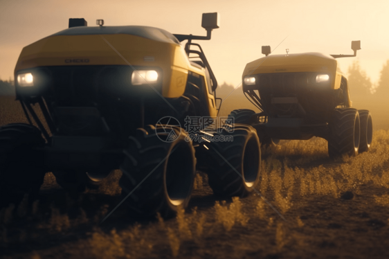 自动化的农业机器人图片