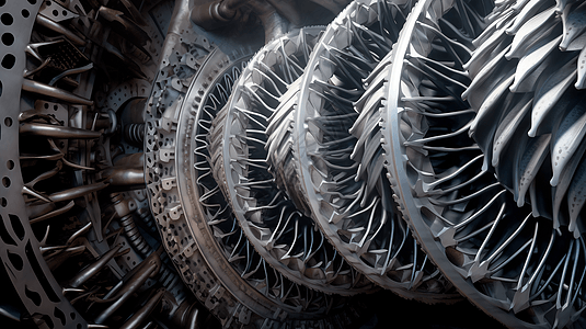 工业涡轮机装置结构图图片