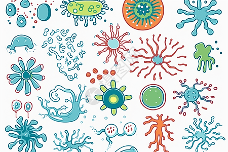 各种微生物细菌图片