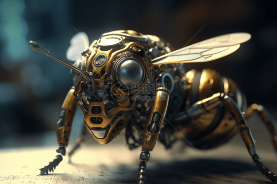 未来机器人蜜蜂图片