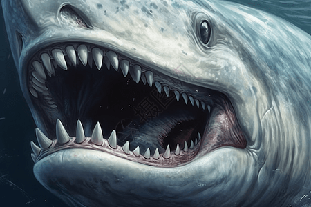 大型鱼类口齿图片