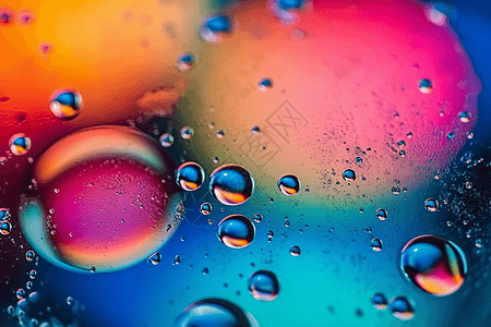 抽象唯美水泡图片