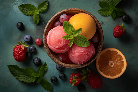 水果冰糕图片