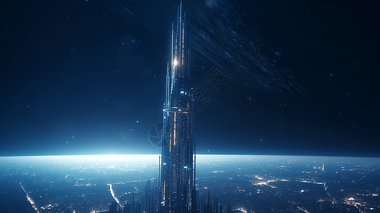 高耸的摩天大厦图片