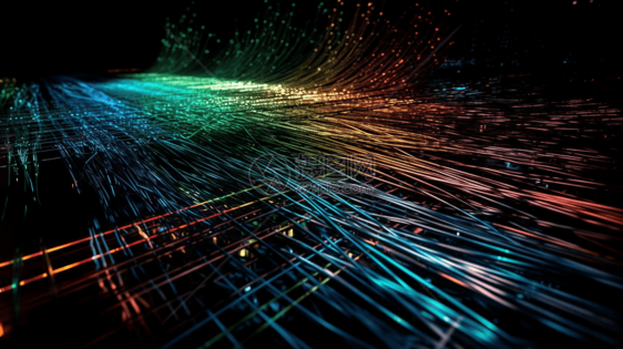 光纤网络基础设施创意图图片