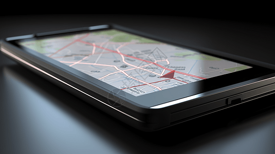 手机全球定位系统导航图片