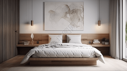 现代化的卧室设计图片