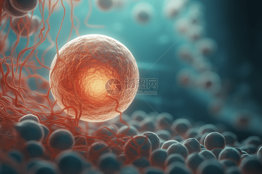 高清的人类胚胎干细胞图片