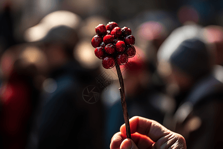 一串糖葫芦图片