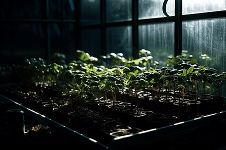 温室盆栽植物图片