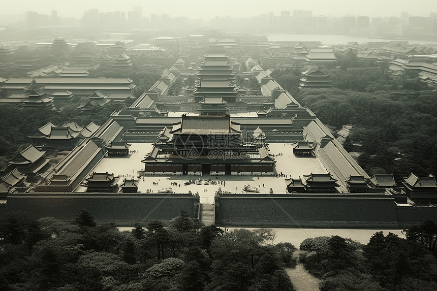 中国古代皇宫高清图片下载-正版图片600096341-摄图网