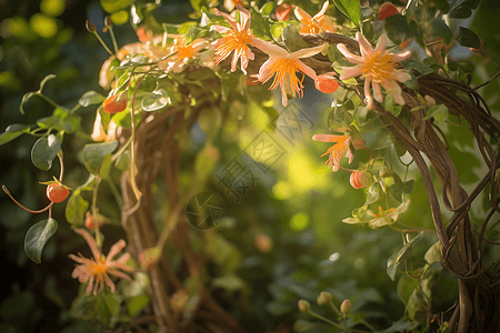 金银花圈图片