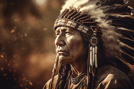 印第安人原住民图片
