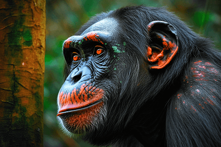 黑猩猩头像图片