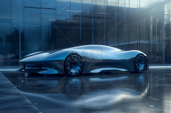 未来造型奇特的汽车图片