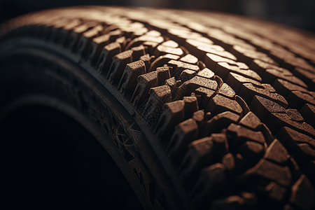 橡胶材质的轮胎背景图片