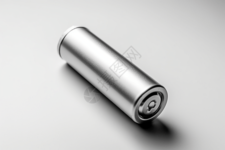银色圆柱电池图片