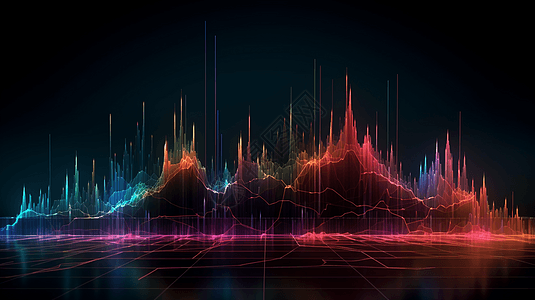 抽象数据可视化图片