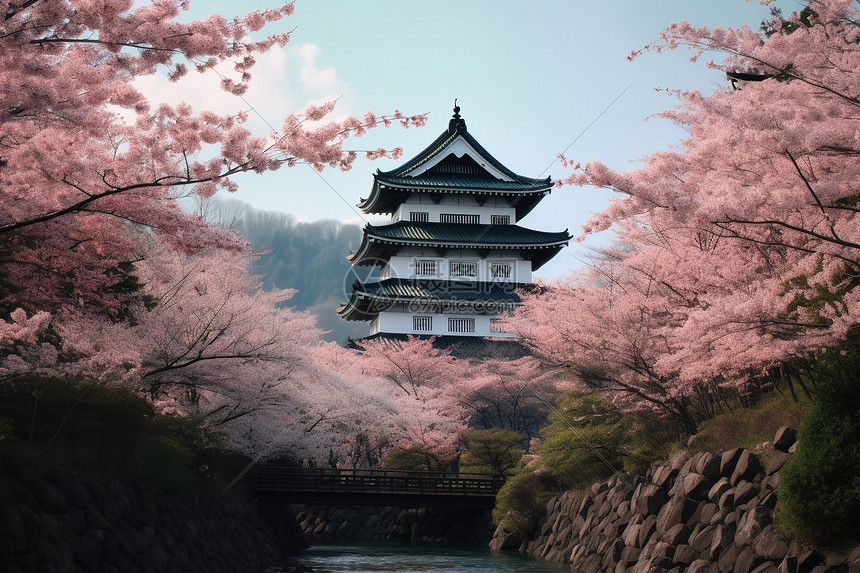 樱花自然景观图片