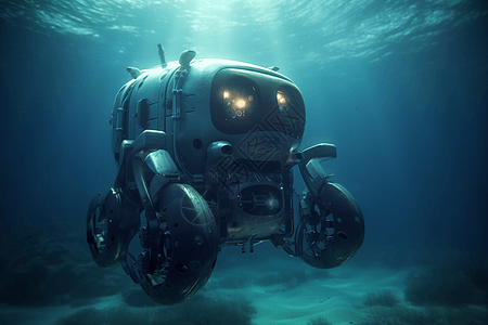 水下机器人的活动图片