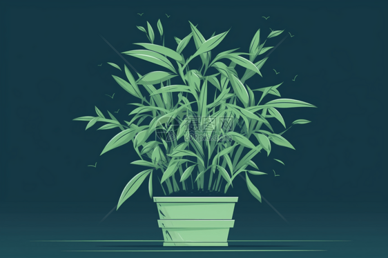 黄耆植物的概念插图图片