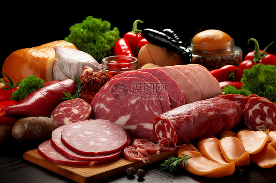 食材烹饪肉制品图片