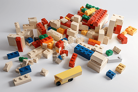 积木建筑玩具图片