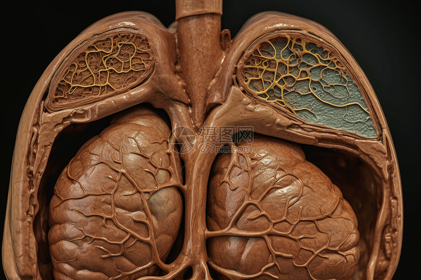 内部结构的肝脏图片