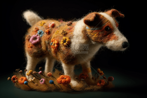 羊毛毡宠物图片