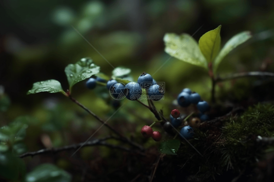 蓝莓种植园图片