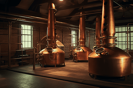 威士忌酿酒厂图片