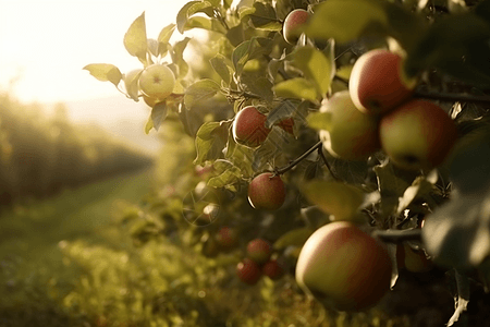 苹果种植园图片