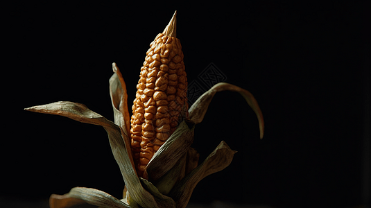 玉米的黏土模型图片