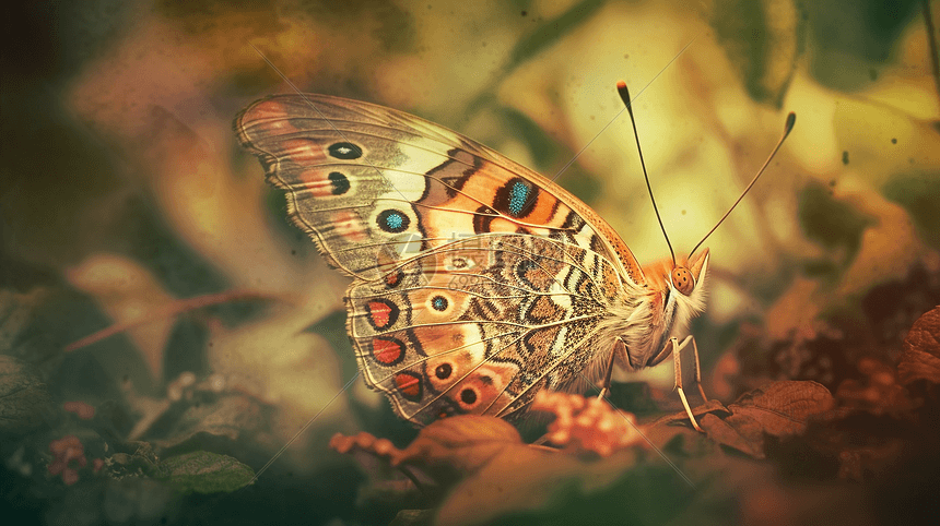 数码蝴蝶图图片