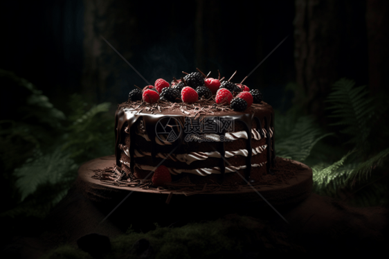 黑森林蛋糕图片