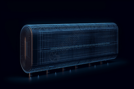 冷却系统3D概念图图片