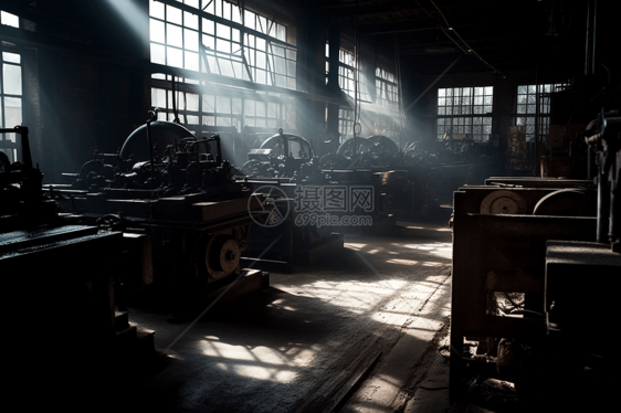 工业工厂机械图图片